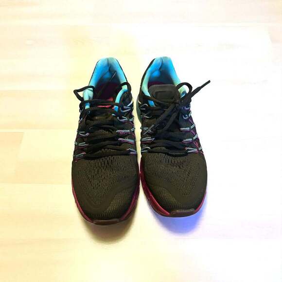 Nike Air Max 2015 Black Purple Clearwater Running Shoes - Picture 3 of 7